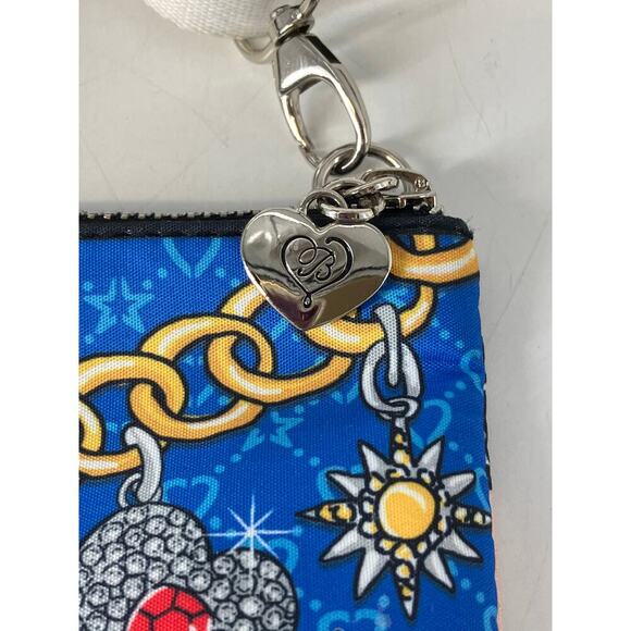 BRIGHTON SMALL MULTI COLOR AND PRINT NYLON CROSSBODY BAG - Picture 3 of 6